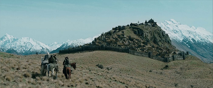 Scene from The Lord of The Rings thrilogy