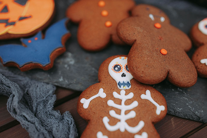 Gingerbread cookies.
