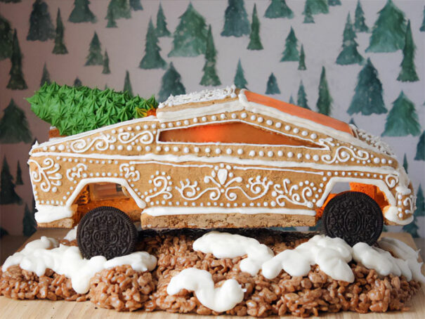 Gingerbread car.