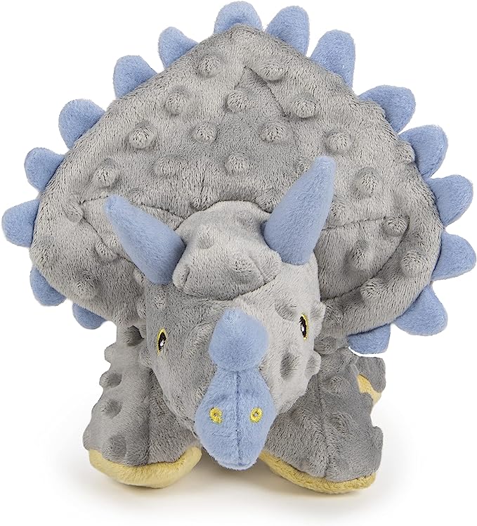 Plush dinosaur dog toy for tough chewers. Plush dinosaur dog toy for tough chewers.