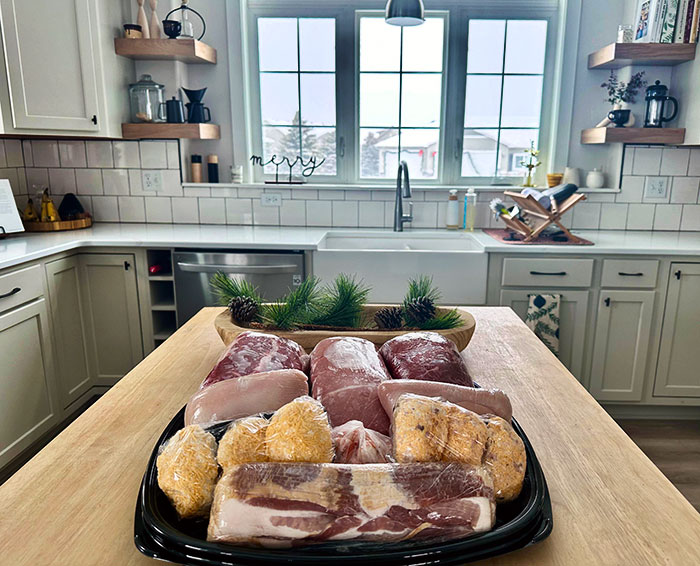 I Work At Construction, And My Boss Gave Another Meat Platter This Year In Time For The Holidays