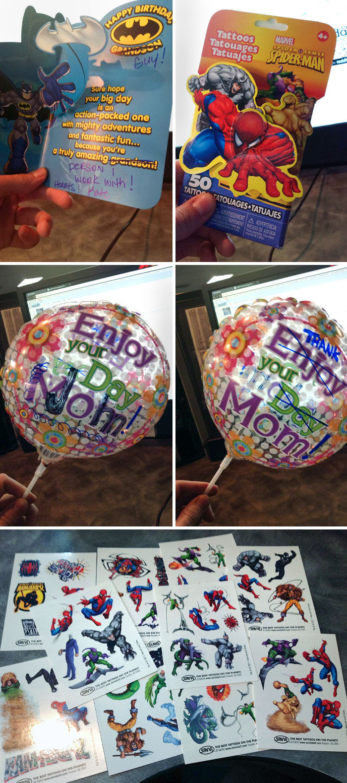 My Boss Rushed Out To Get Me A Last Minute Birthday Present. He Came Back With This. I Was Not Disappointed