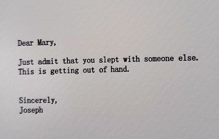 Further Evidence That My Wife's Boss Has A Sense Of Humor. This Is Her Christmas Card