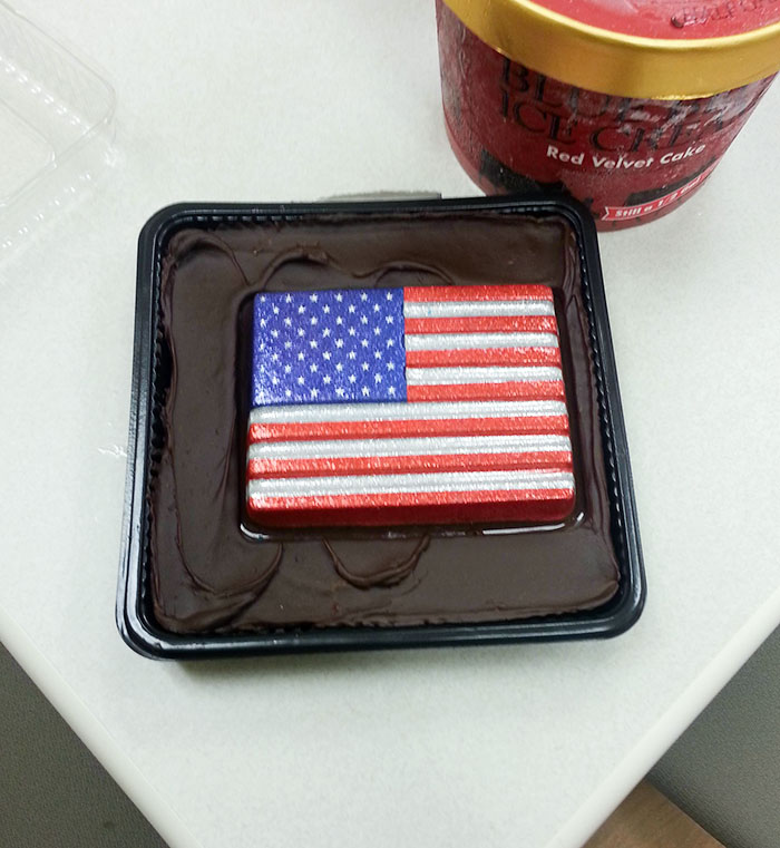 It's My Birthday, And My Patriot Boss Made This