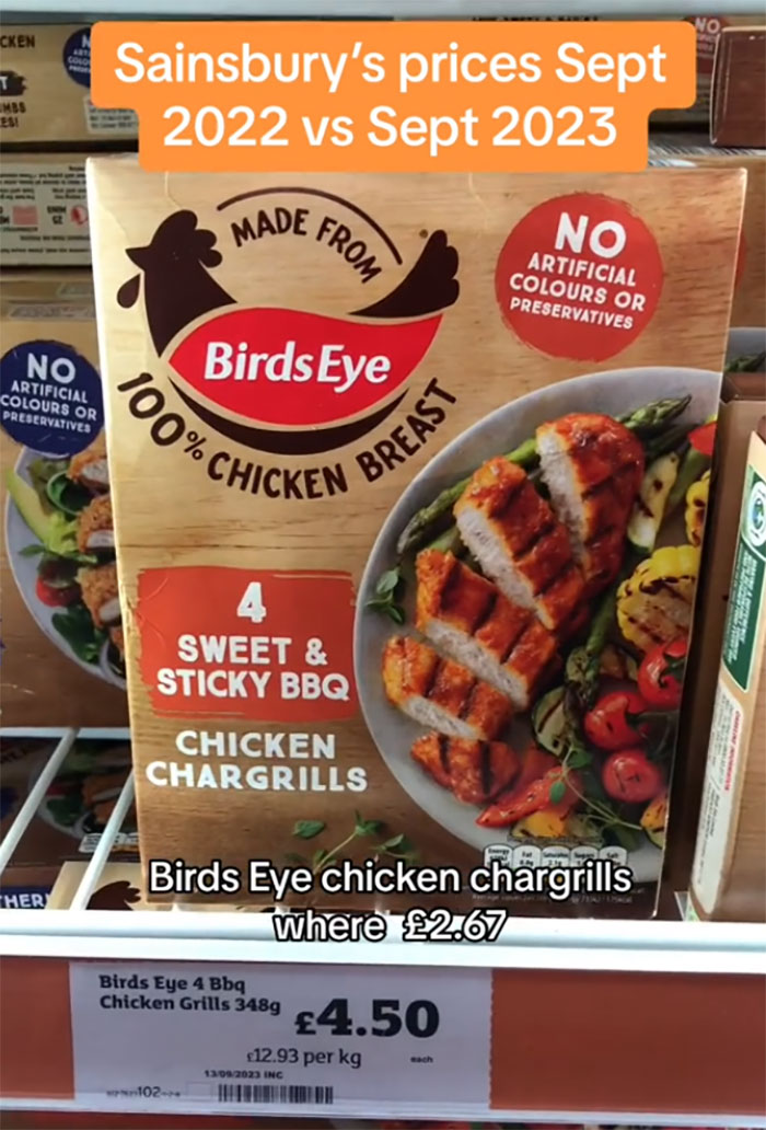 &ldquo;25% Inflation Went Out The Window&rdquo;: People React To Man Comparing Store Prices 1 Year Apart