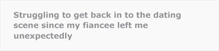 Man Digs A Hole Of Lies While Whining About Fiancée's Wedding Dress Online, She Leaves Him Man Digs A Hole Of Lies While Whining About Fiancée's Wedding Dress Online, She Leaves Him