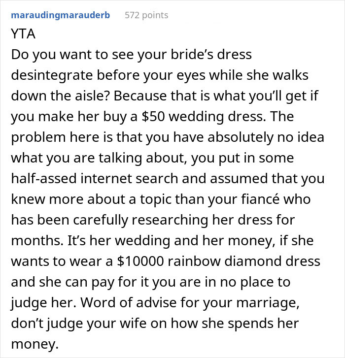 Man Digs A Hole Of Lies While Whining About Fiancée's Wedding Dress Online, She Leaves Him Man Digs A Hole Of Lies While Whining About Fiancée's Wedding Dress Online, She Leaves Him