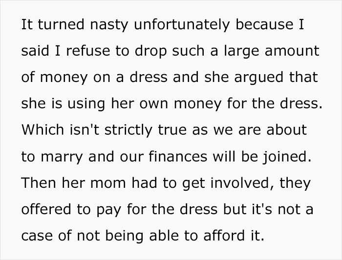 Man Digs A Hole Of Lies While Whining About Fiancée's Wedding Dress Online, She Leaves Him Man Digs A Hole Of Lies While Whining About Fiancée's Wedding Dress Online, She Leaves Him