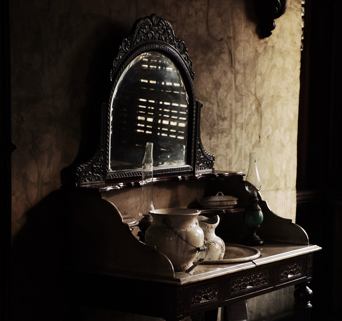 Old furniture with mirrow