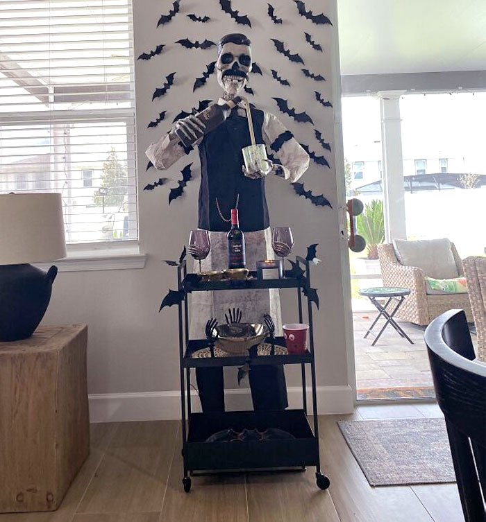 That's A Charming-Looking Fellow, But He's Looking A Little Stiff. Perhaps Some Drinks Would Loosen Him Up