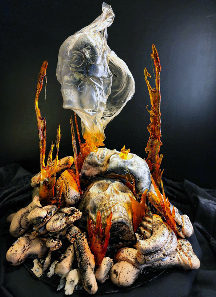 Halloween Edible Sculpture