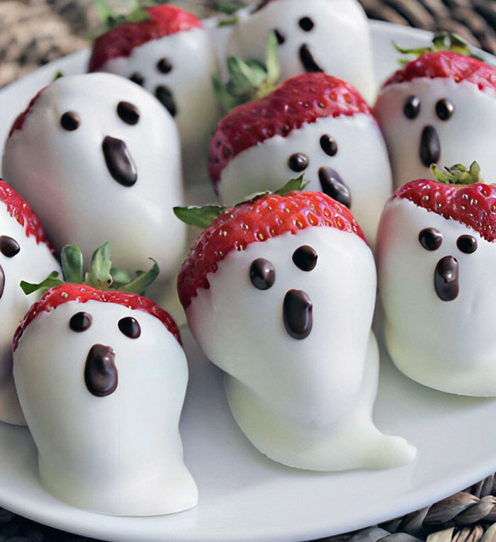 Strawberry Ghosts