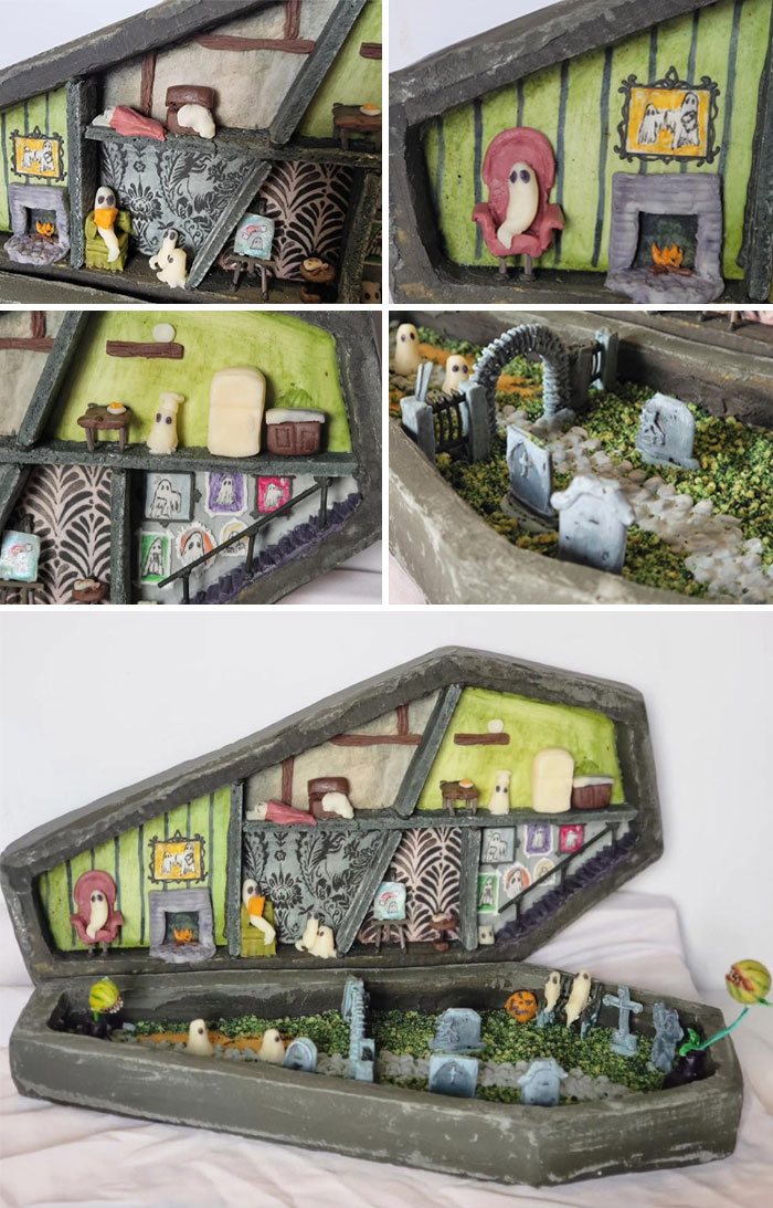 My 3D Sugar Cookie Mini Coffin - All Fully Edible