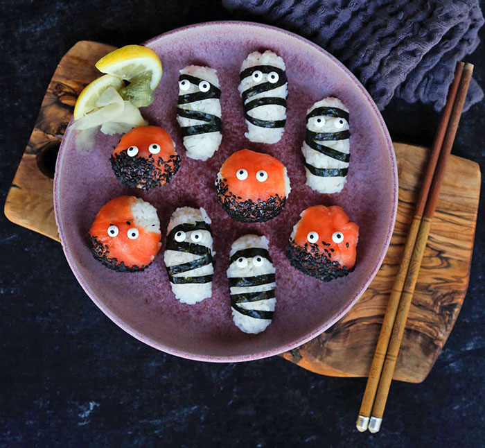 Spookshi. It’s O-Fish-Ally Spooky Season