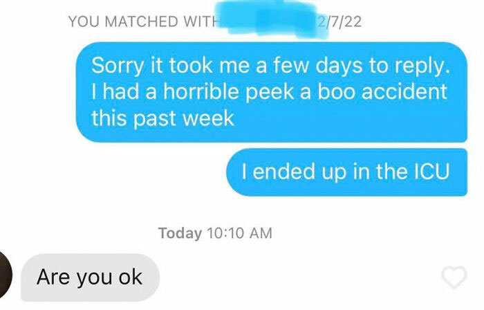 Her Bio Said: "Tell Me A Bad Joke"