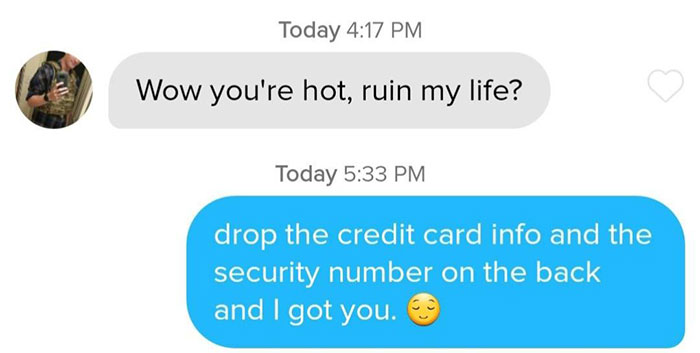 We Just Got Married. Thought I Would Share My Husband's Pick Up Line To Me