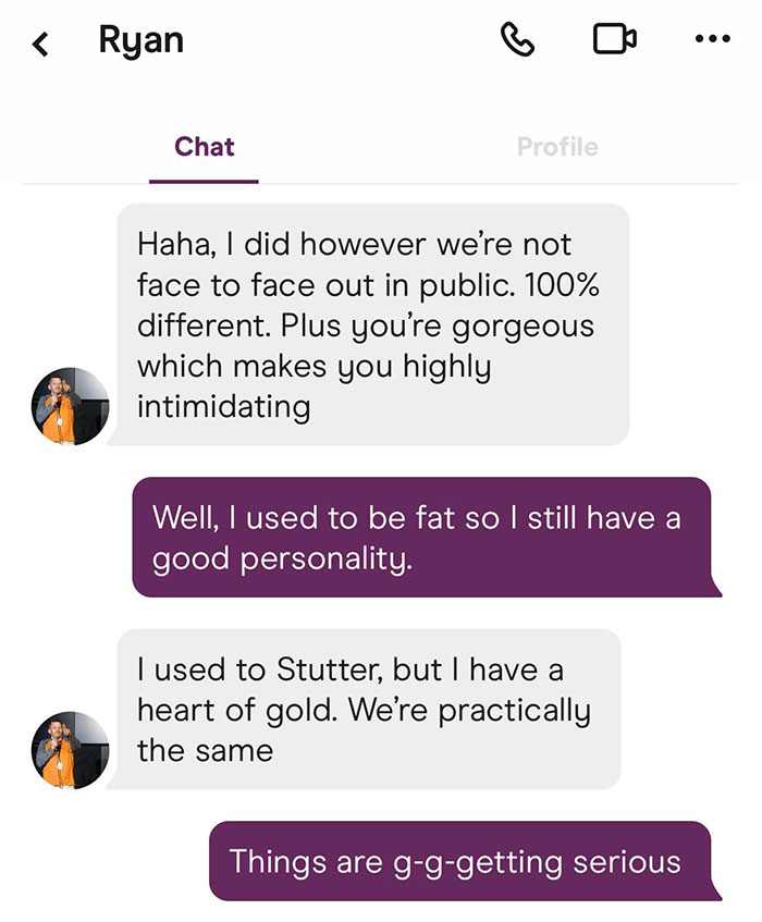 I Matched With A Comedian And Tried To Be Funny