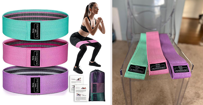 Resistance Bands: A non-slip, durable workout gear designed for multiple fitness routines - a must-have for fitness enthusiasts who value versatility, portability and tailored resistance options.