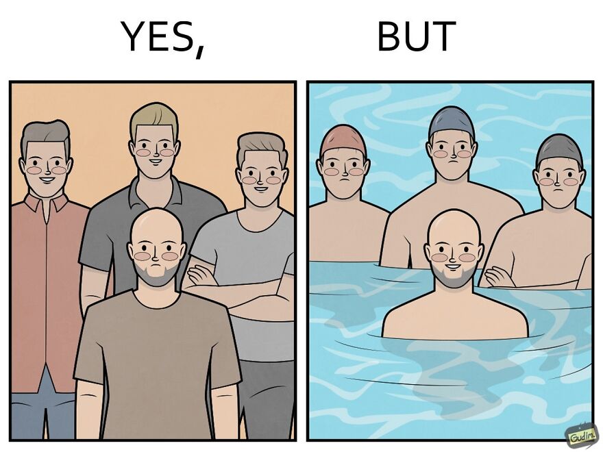 An Artist Called “Yes, But” Illustrates Different Perspectives In 31 New Two-Panel Comics