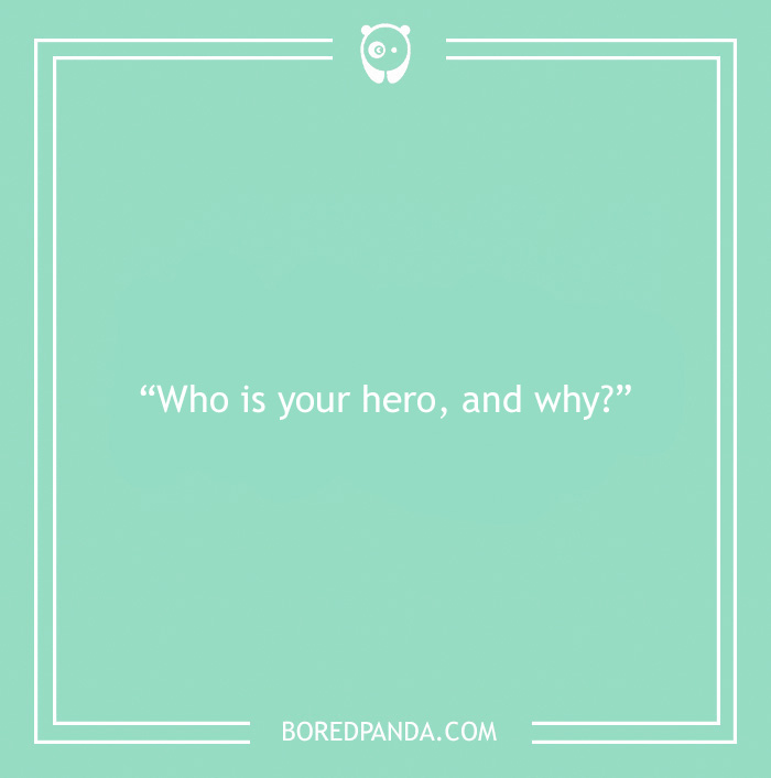 Icebreaker question about hero 