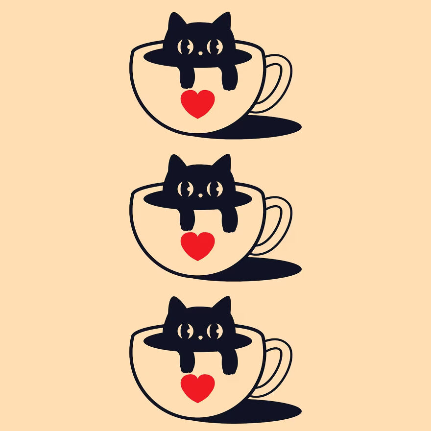 Some Fun Black Cat Art For Your Kitchen