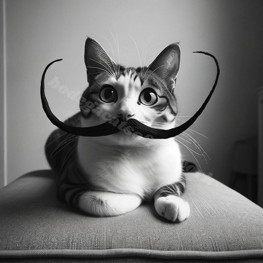 Dali Style Mustache