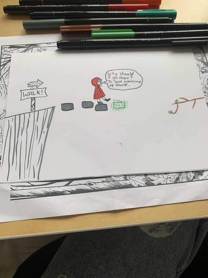 What Should I Call Her? I Got Those Markers Yesterday And I Love Them. They’re Really Good