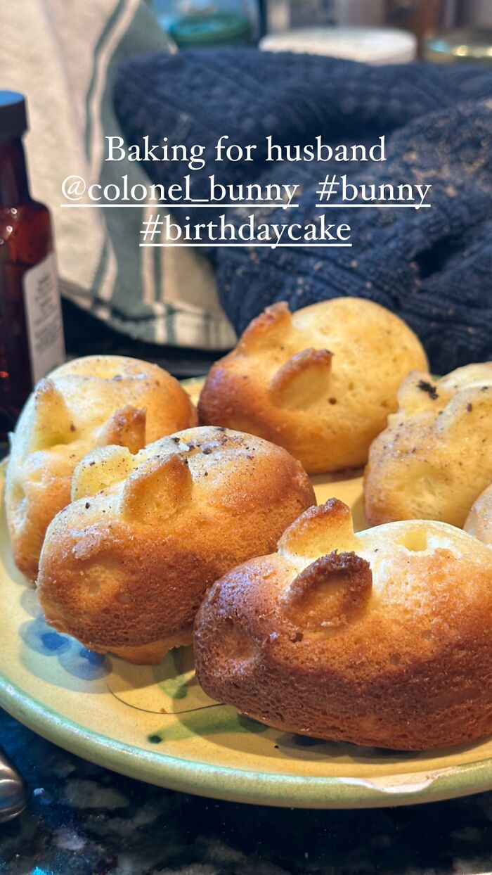 Made Husband Bunny Birthday Cake