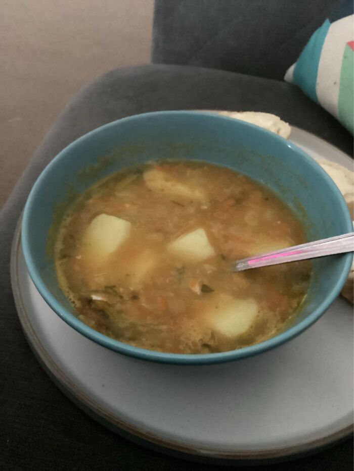 Chicken And Lentil Soup - Will Be Making Tomorrow - It’s Perfect For The Cold Scottish Weather