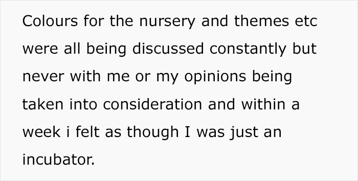 Text excerpt showing a wife feeling ignored and treated like a maid by husband&rsquo;s parents, leading to her leaving him.