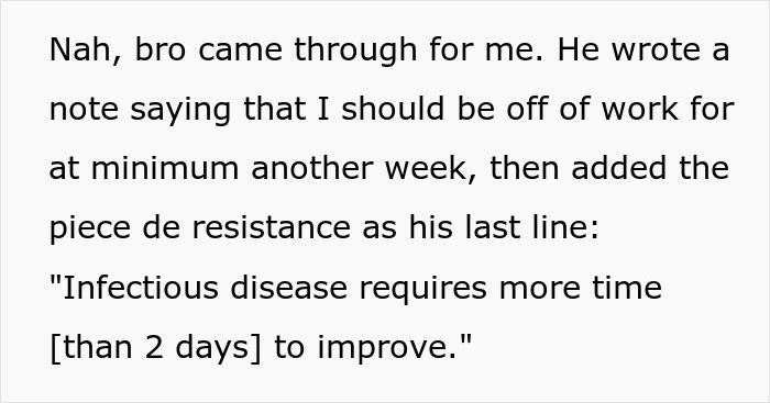 &ldquo;Tale As Old As Capitalism&rdquo;: Ill Woman Maliciously Complies After Boss Demands A Doctor's Note 
