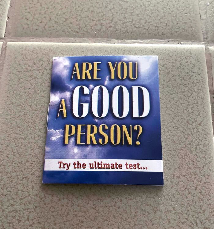 This Tract I Found In My Son’s Halloween Candy