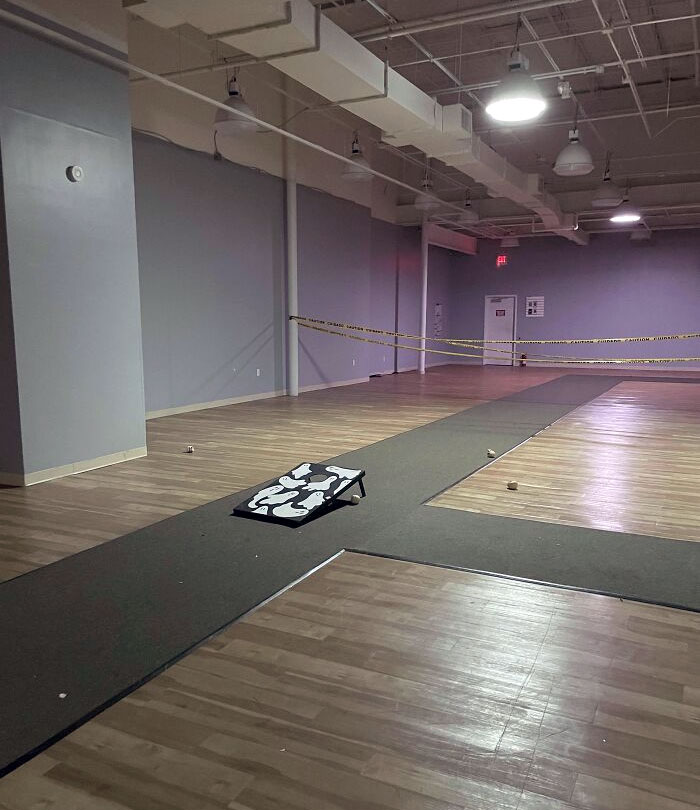 I Paid $25 To Go To A "Halloween House" And This Was One Of The "Game Areas"