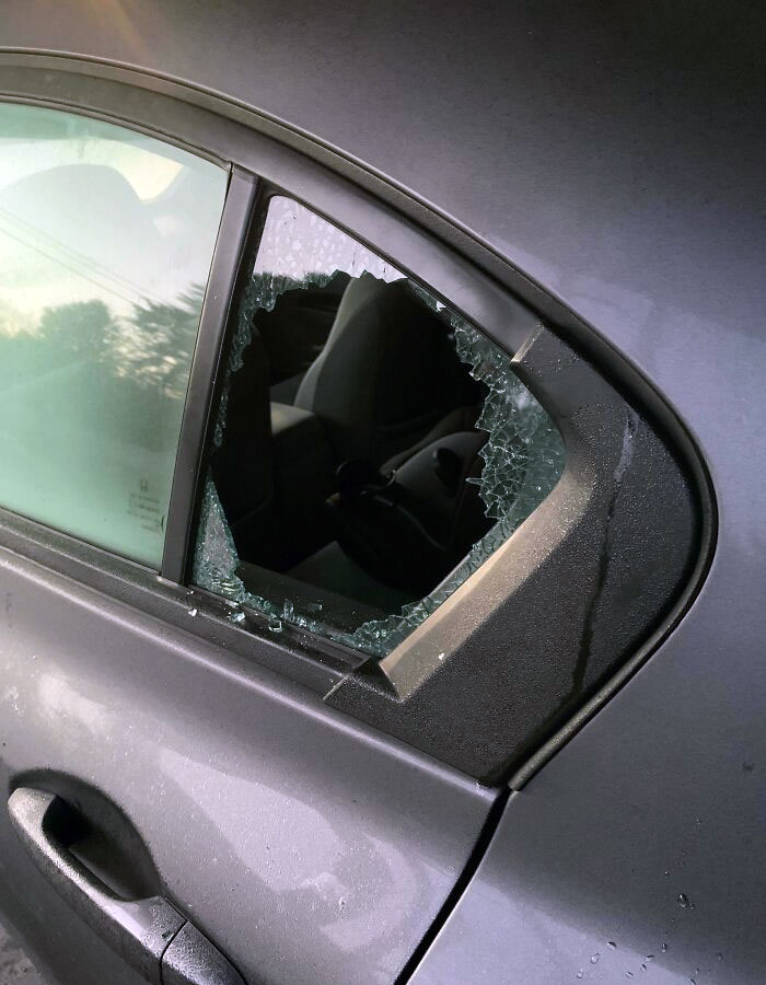 After Finishing My Third 12-Hour Shift On Halloween Night, I Came Home This Morning To This Lovely Surprise