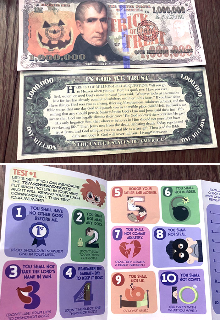 Found This In Our Kid's Halloween Candy Buckets. I Guess People Really Do Try To Poison Halloween Candy. Mind Poison