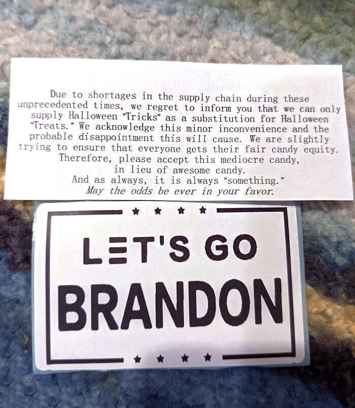 Found In My Kids' Halloween Candy