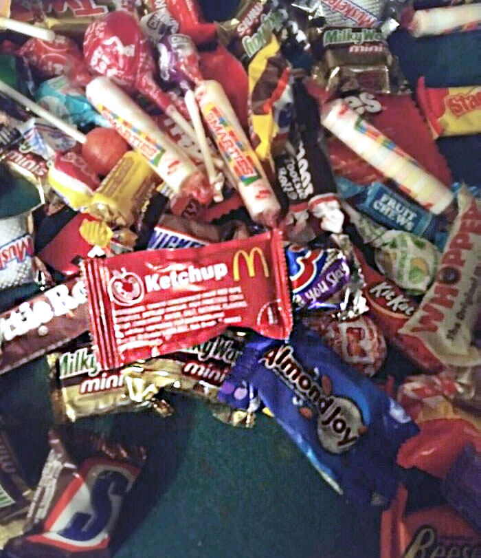 Getting A Packet Of Ketchup For Halloween