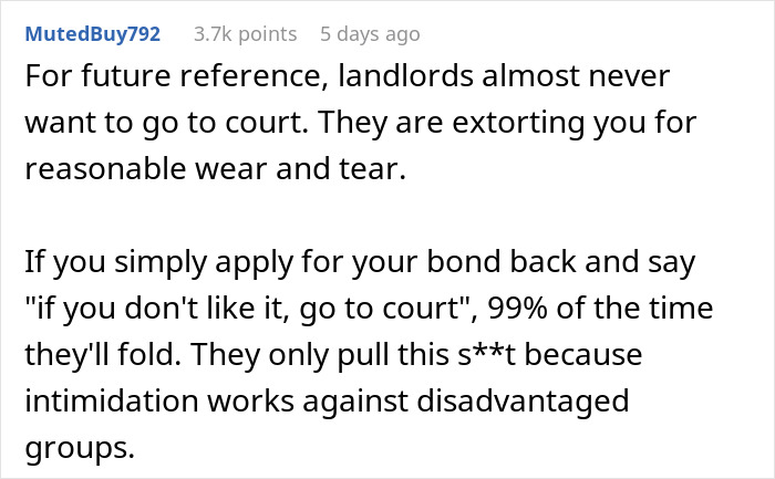 “We Didn’t Agree With Paying $1,000”: Landlord Demands Compensation For A Scratch On The Floor “We Didn’t Agree With Paying $1,000”: Landlord Demands Compensation For A Scratch On The Floor