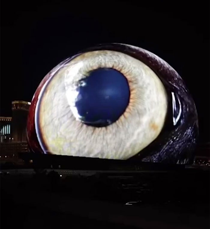 Multi-Billion Dollar Sphere Opens Its Doors In Las Vegas, People Call It "Dystopian"