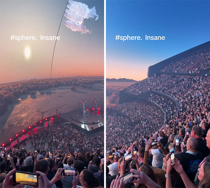 Multi-Billion Dollar Sphere Opens Its Doors In Las Vegas, People Call It "Dystopian"