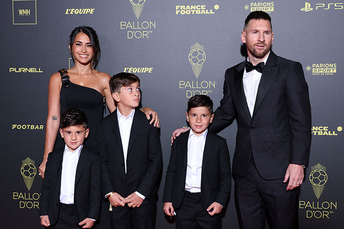 Lionel Messi's Wife Antonela Roccuzzo Stuns At The Ballon d'Or Awards Amidst Husband's Big Win