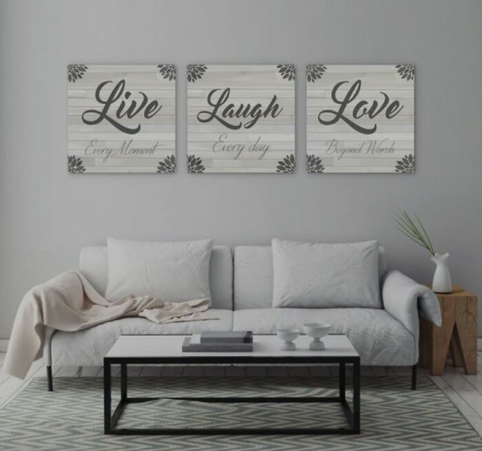 Decor With Aspirational Messages