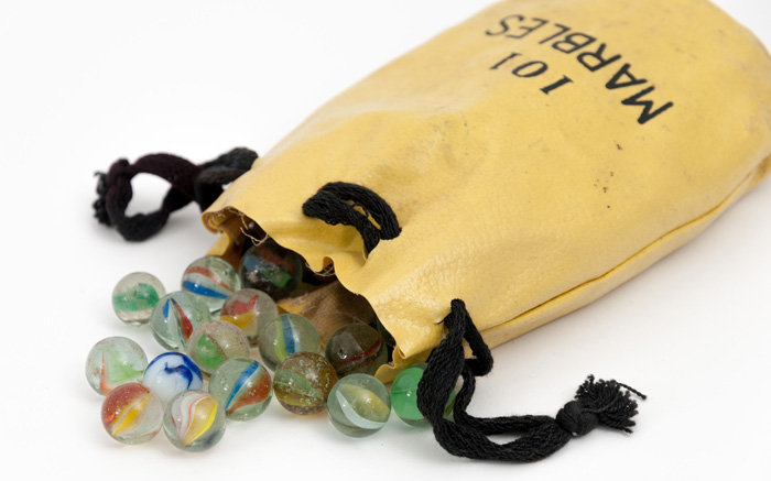 Marbles in the brown bag - 9