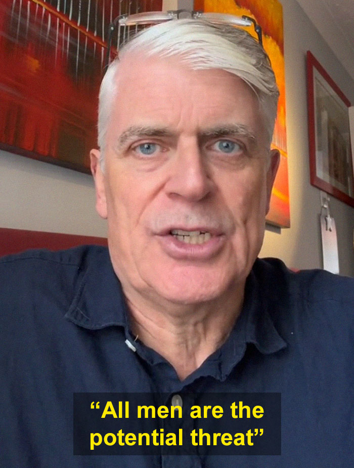 "This Is Women's Experience Of Men": Guy Shares Why It's "All Men"