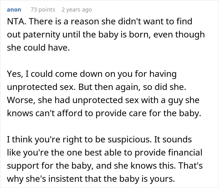 Man Refuses To Support Pregnant Ex Until She Does A Paternity Test, Gets Support Online