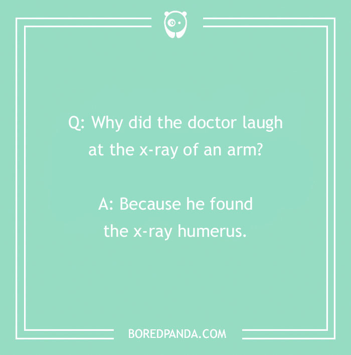 Medical Jokes To Be Taken Twice A Day