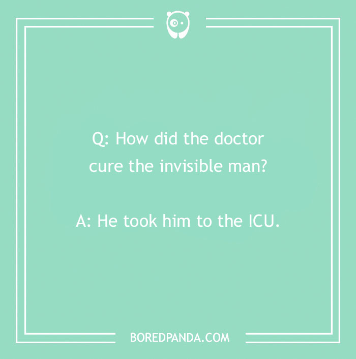 Medical Jokes To Be Taken Twice A Day