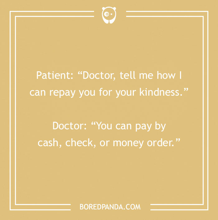 Medical Jokes To Be Taken Twice A Day