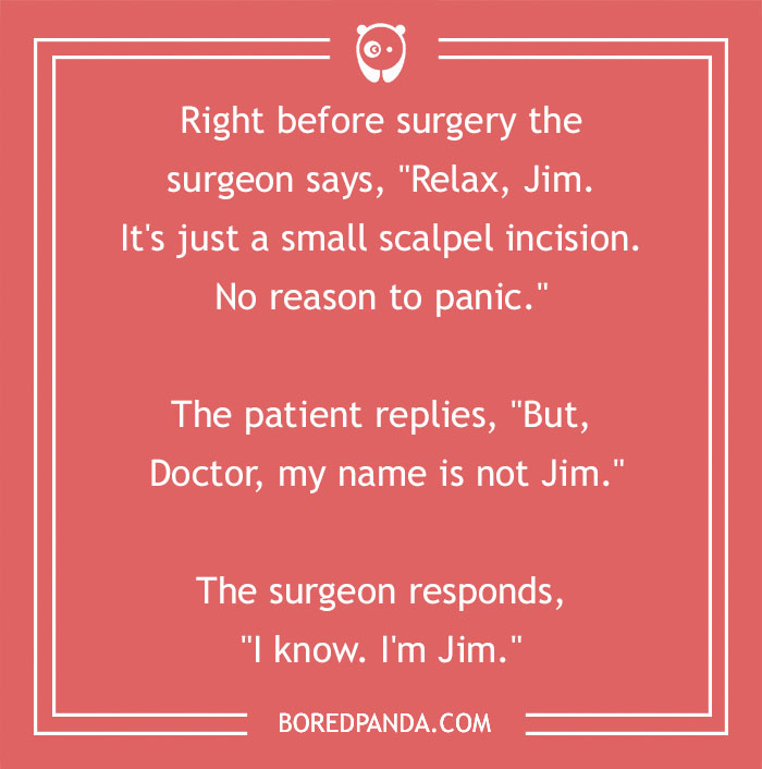 Medical Jokes To Be Taken Twice A Day