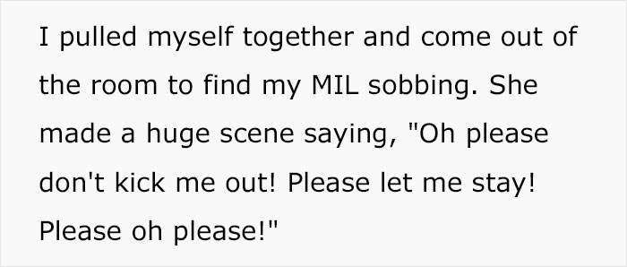 Mother sobbing and pleading to stay after a huge tattoo on her chest causes a dramatic scene with MIL's gift to baby.